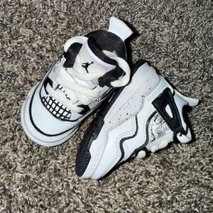 Kids Black and White Sneakers